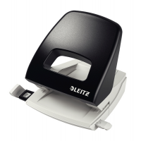 Perforatore Metal Rim 5005 - passo 8 cm - massimo 25 fogli - 2 fori - nero - Leitz - 50050395 - 4002432354535 - DMwebShop