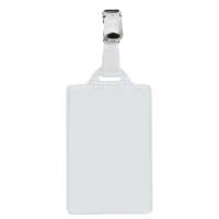 Portanome Pass 1 E - clip in metallo - 5,5 x 8,5 cm - verticale - conf. 100 pezzi - Sei Rota - 318211 - 8004972015644 - DMwebShop