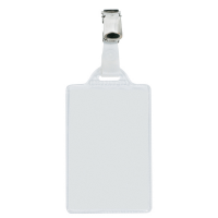 Portanome Pass 1 E - clip in metallo - 5,5 x 8,5 cm - verticale - conf. 100 pezzi - Sei Rota - 318211 - 8004972015644 - DMwebShop