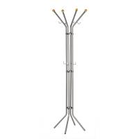 Appendiabiti - 4 pomelli - 180 x 52 cm - argento - Alco - U702800 - 4007735028008 - DMwebShop