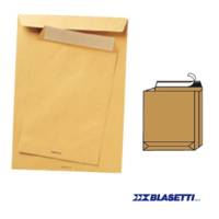 Busta a sacco - avana - serie Monodex - soffietti laterali - fondo quadro - 25 x 35,3 x 4 cm - 120 gr - conf. 250 pezzi - Blasetti - 935 - 8007758009356 - DMwebShop