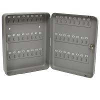 Cassetta portachiavi da muro - 30 x 24 x 7 cm - 48 posti - grigio antracite - Metalplus - 2171/4B - 8022715010152 - DMwebShop