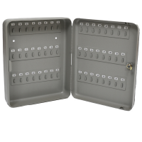 Cassetta portachiavi da muro - 30 x 24 x 7 cm - 48 posti - grigio antracite - Metalplus - 2171/4B - 8022715010152 - DMwebShop