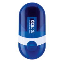 Timbro Pocket Stamp R40 - Ø 40 mm - 5 righe - autoinchiostrante - blu - Colop - POCKET.R40.BLU - 9004362383437 - DMwebShop