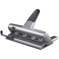 Perforatore Akto a punzoni indipendenti - massimo 30 fogli - 4/6 fori - passo 6/8 cm - argento - Leitz - 51140184 - 4002432364046 - DMwebShop