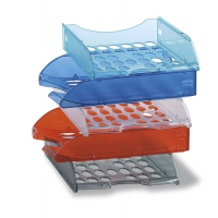 Distanziatori per vaschette E040 - altezza 8 cm - conf. 48 pezzi - Fellowes - E042 - 8015687004229 - DMwebShop
