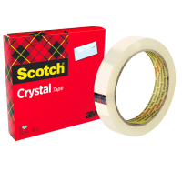 Nastro adesivo Crystal 600 - 19 mm x 66 mt - trasparente - Scotch 30604