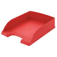 Vaschetta portacorrispondenza Plus Standard - 25,5 x 36 x 7 cm - rosso - conf. 5 pezzi - Leitz - 52270225 - 4002432311040 - DMwebShop