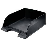 Vaschetta portacorrispondenza Plus Jumbo - 25,5 x 10,3 x 36 cm - nero - conf. 4 pezzi - Leitz - 52330095 - 4002432370917 - DMwebShop