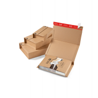 Scatola postale CP 020 - fustellata - formato A3 - 45,5 x 32 x 7 cm - cartone microonda - avana - conf. 20 pezzi - Colompac - CP20.18 - 4033657030584 - DMwebShop