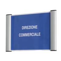 Porta targa appendibile Wall Sign - A6 - 15 x 10,5 cm - Tecnostyl - PTA03 - 8010026005639 - DMwebShop