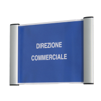 Porta targa appendibile Wall Sign - A6 - 15 x 10,5 cm - Tecnostyl - PTA03 - 8010026005639 - DMwebShop