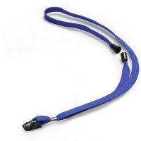 Cordoncino per portabadge tessuto blu - 44 x 1 cm - conf. 10 pezzi - Durable - 8119-07 - 4005546800080 - DMwebShop