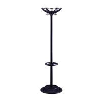 Appendiabiti con portaombrelli - 5 posti - 168 x 46 cm - nero - Unisit - APUEL/N - 8050043742520 - DMwebShop