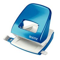 Perforatore 5008 New NeXXt WOW - passo 8 cm - massimo 30 fogli - 2 fori - blu metallizzato - Leitz - 50081236 - 4002432395965 - DMwebShop