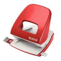 Perforatore 5008 - passo 8 cm - massimo 30 fogli - 2 fori - rosso - Leitz - 50080025 - 4002432310302 - DMwebShop