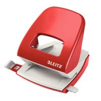 Perforatore 5008 - passo 8 cm - massimo 30 fogli - 2 fori - rosso - Leitz - 50080025 - 4002432310302 - DMwebShop