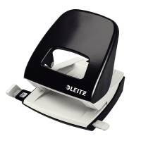Perforatore 5008 - passo 8 cm - massimo 30 fogli - 2 fori - nero - Leitz - 50080095 - 4002432310340 - DMwebShop