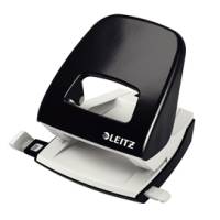 Perforatore 5008 - passo 8 cm - massimo 30 fogli - 2 fori - nero - Leitz - 50080095 - 4002432310340 - DMwebShop