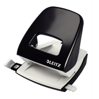 Perforatore 5008 - passo 8 cm - massimo 30 fogli - 2 fori - nero - Leitz - 50080095 - 4002432310340 - DMwebShop
