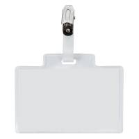 Portanome Pass 3 M - clip in metallo senza cartoncino - 9,5 x 6 cm - conf. 100 pezzi - Sei Rota - 318007 - 8004972001265 - DMwebShop