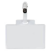 Portanome Pass 3 M - clip in metallo senza cartoncino - 9,5 x 6 cm - conf. 100 pezzi - Sei Rota - 318007 - 8004972001265 - DMwebShop