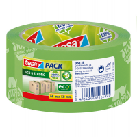 Nastro adesivopack Eco & Strong - 5 cm x 66 mt - conf. 6 pezzi - Tesa - 58156-00000-01 - 4042448164995 - DMwebShop