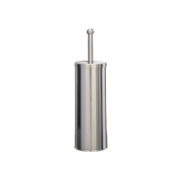 Portascopino Basic Metal - da terra - Ø 9,8 cm - altezza 38 cm - acciaio inox - Medial International - 101800 - 8033433770112 - DMwebShop
