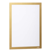 Cornice adesiva Duraframe - A4 - 21 x 29,7 cm - oro - conf. 2 pezzi - Durable - 4872-30 - DMwebShop
