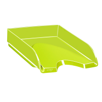 Vaschetta portacorrispondenzaPro Gloss - 34,8 x 25,7 x 6,6 cm - verde anice - Cep - 1002000301 - 3462152000302 - DMwebShop