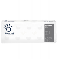 Carta igienica standard - 2 veli - 15,5 gr - Ø 11 cm - 9,5 cm x 21 mt - 190 strappi - pacco 10 rotoli - Papernet 409054