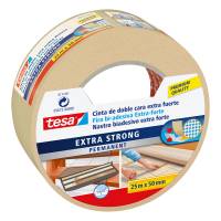 Nastro biadesivo Extra Forte - 5 cm x 25 mt - bianco - Tesa - 05672-00000-12 - 4042448238429 - DMwebShop