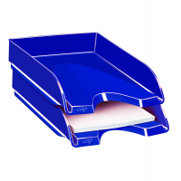 Vaschetta portacorrispondenzaPro Gloss - 34,8 x 25,7 x 6,6 cm - blu oceano - Cep - 1002000351 - 3462159001128 - DMwebShop