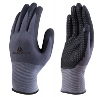 Guanti di precisione VE727NO - poliammide - palmo in nitrile-poliuretano - grip sul palmo - taglia 09 - grigio-nero - Deltaplus - VE727NO09 - 3295249178413 - DMwebShop