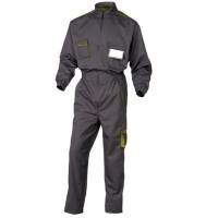 Tuta da lavoro Panostyle M6COM - sargia-poliestere-cotone - taglia XL - grigio-verde - Deltaplus - M6COMGRXG - 3295249151812 - DMwebShop