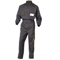 Tuta da lavoro Panostyle M6COM - sargia-poliestere-cotone - taglia XL - grigio-verde - Deltaplus - M6COMGRXG - 3295249151812 - DMwebShop