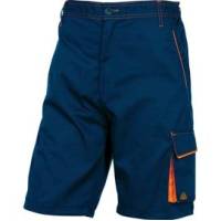 Bermuda da lavoro Panostyle M6BER - sargia-poliestere-cotone - taglia L - blu-arancio - Deltaplus - M6BERBMGT - 3295249175931 - DMwebShop