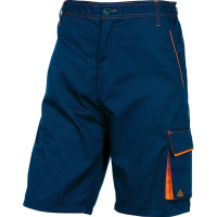 Bermuda da lavoro Panostyle M6BER - sargia-poliestere-cotone - taglia L - blu-arancio - Deltaplus