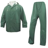 Completo impermeabile EN304 - giacca + pantalone - poliestere-PVC - taglia XL - verde - Deltaplus - EN304VEXG2 - 3295249128319 - DMwebShop