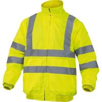 Giubbotto alta visibilita' Reno HV - poliestere-poliuretano - taglia L - giallo fluo - Deltaplus - RENHVJAGT - 3295249161965 - DMwebShop