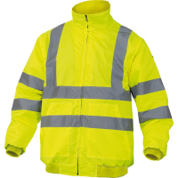 Giubbotto alta visibilita' Reno HV - poliestere-poliuretano - taglia XL - giallo fluo - Deltaplus