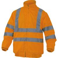 Giubbotto alta visibilita' Reno HV - poliestere-poliuretano - taglia L - arancio fluo - Deltaplus - RENHVORGT - 3295249162023 - DMwebShop