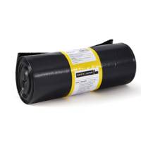 Sacchi per rifiuti Hercules - 90 x 120 cm - 150 lt - 65 micron - nero - Perfetto - rotolo da 10 sacchetti - In Factory - 0358i - 8000957035898 - DMwebShop