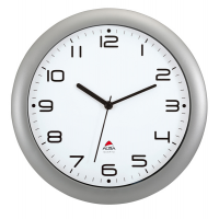Orologio da parete Hornew - Ø 30 cm - grigio metal - Alba HORNEW-M