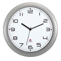 Orologio da parete Hornew - Ø 30 cm - grigio metal - Alba - HORNEW-M - 3129710013937 - DMwebShop