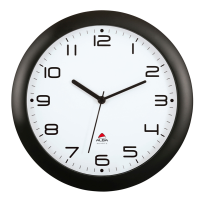 Orologio da parete Hornew - Ø 30 cm - nero - Alba - HORNEW-N - 3129710013944 - DMwebShop