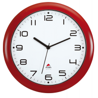 Orologio da parete Hornew - Ø 30 cm - rosso - Alba HORNEW-R