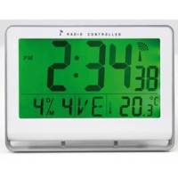 Orologio digitale LCD - 20 x 15 x 3 cm - bianco - Alba - HORLCDNEO - 3129710013920 - DMwebShop