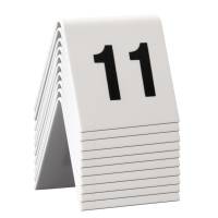 Numeri per tavoli - set da 11 a 20 - Securit - TN-11-20-WT - 8718226498120 - DMwebShop