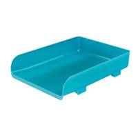 Vaschetta portacorrispondenza Mydesk - 33,5 x 25,4 x 7 cm - 23 x 32 cm - turchese - Arda - 85510TU - 8003438014917 - DMwebShop